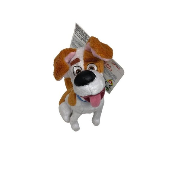The Secret Life of Pets Max The Dog 7" Mini Plush Stuffed Animal Toy Plush NWT - Picture 1 of 9
